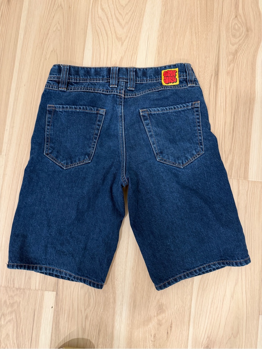 Empyre Dark Blue Denim Jean Shorts